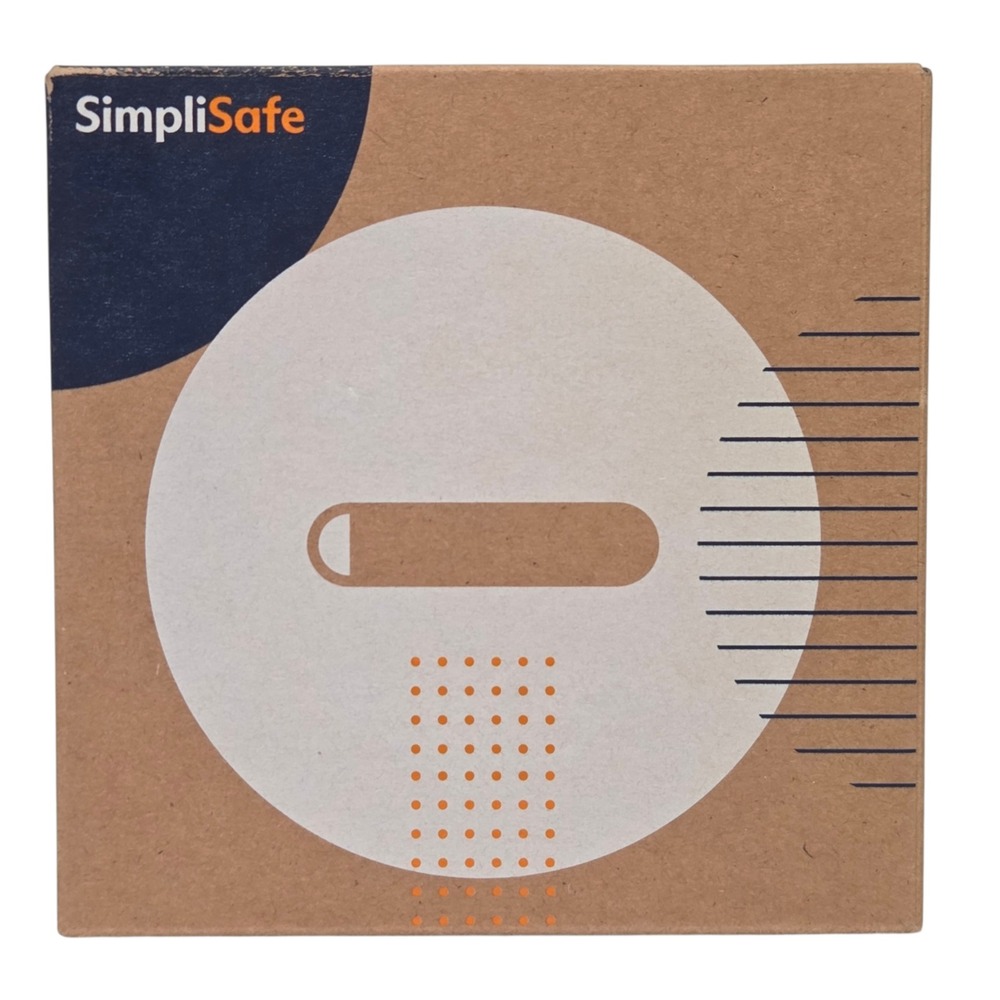 NEW SimpliSafe Smoke & CO Detector White CA002 Smart Home Security Sealed SAFE